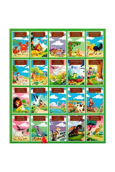 yuka yayıncılık 2 ve 3 Sınıf HİKAYE Okuma Seti 10 Kitap Karma İlköğretim Çocu...