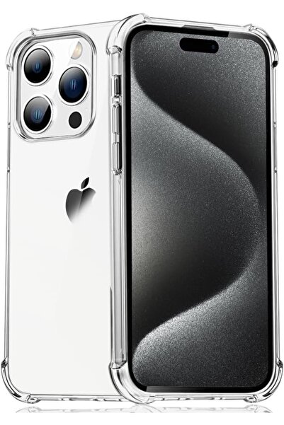 Primo Plus جراب حماية شفاف فاخر من السيليكون لهاتف آيفون 15 بلس