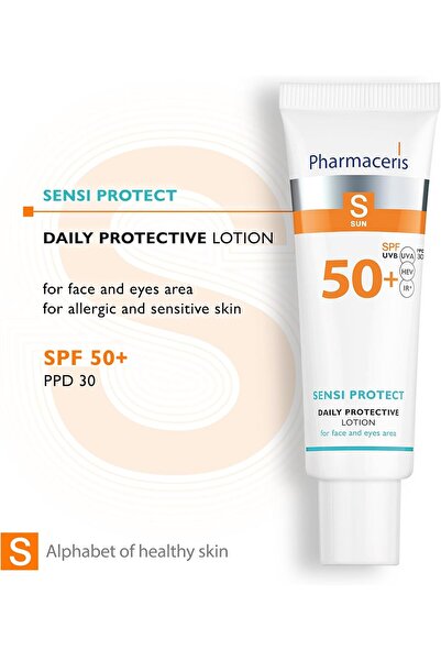 Pharmaceris لوشن واقي من الشمس Ssensi-Protect SPF 50+