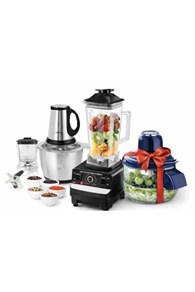 Other مجموعة رمضان: خلاط فواكه + مفرمة لحم وخضار سعة 3 لتر + مقشر ثوم وخضار م...