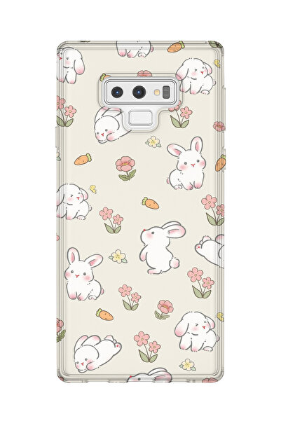 lelia حافظة هاتف شفافة مطبوعة متوافقة مع هاتف سامسونج جالاكسي نوت 9 |   مجموع...