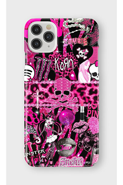 lelia حافظة هاتف شفافة مطبوعة متوافقة مع iPhone 11 Pro Max |   مجموعة كروماتي...