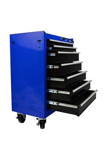 GEKO UNEQUIPED METAL CABINET FOR TOOLS 7 DRAWERS