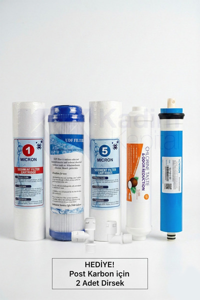 Kadim Kapital İhlas Aura Cebilon Compact 101 MC Su Arıtma Cihazı 5'li Filtre ...