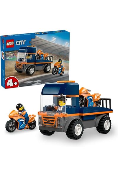 LEGO City Motorcycle Transporter 60491 (Ages 4+)