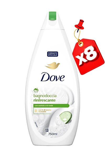 Dove ΑΦΡΟΛΟΥΤΡΟ 750ML ΔΡΟΣΙΣΤΙΚΟ X8