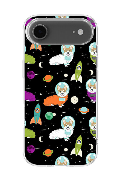 lelia غطاء هاتف شفاف مطبوع متوافق مع آيفون 17 إير |   المجموعة: قصص باو برينت