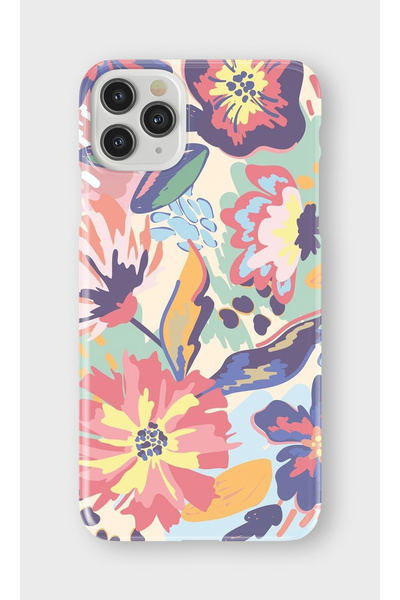 lelia حافظة هاتف شفافة مطبوعة متوافقة مع iPhone 11 Pro |   مجموعة فلورالوكس ب...