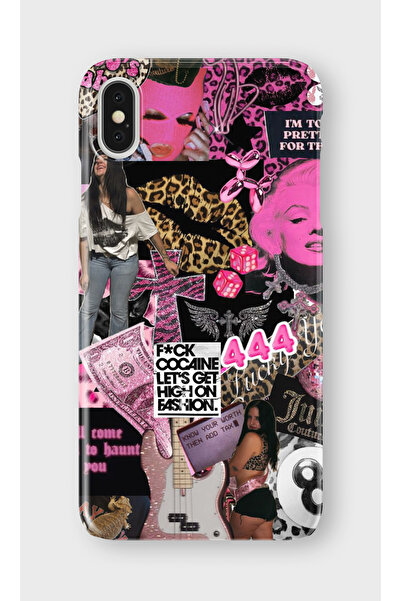 lelia حافظة هاتف شفافة مطبوعة متوافقة مع iPhone XS Max |   مجموعة كروماتيكا أورا