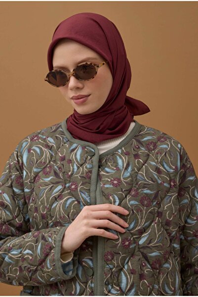 HEQA Soft Kraş Scarf Burgundy