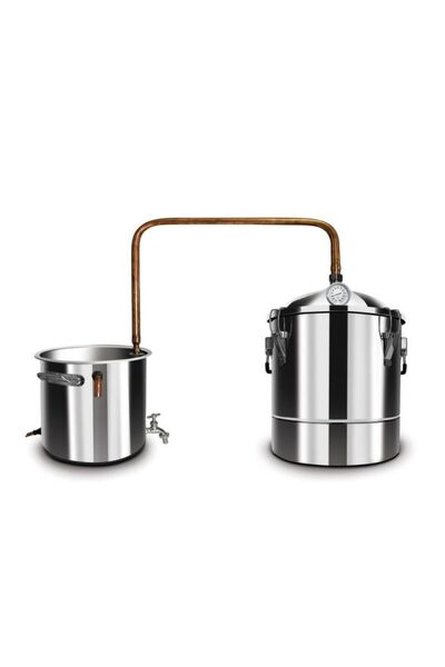Perfect Home Copper-stainless steel boiler, for boiling tuica, 50L,