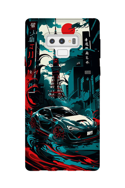 lelia حافظة هاتف شفافة مطبوعة متوافقة مع هاتف سامسونج جالاكسي نوت 9 |   مجموع...