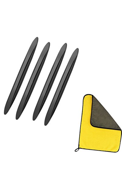 OEM 4benzi protectie,aparatori usi,portiera,bara,oglinda,negru 15cmx1.5cmx0.5...