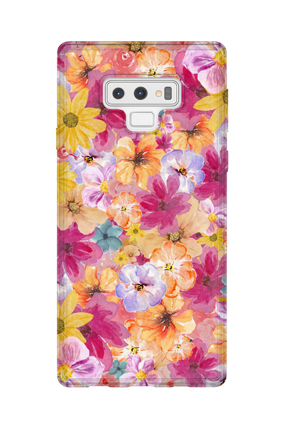 lelia حافظة هاتف شفافة مطبوعة متوافقة مع هاتف سامسونج جالاكسي نوت 9 |   مجموع...