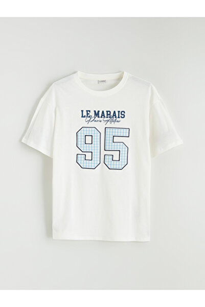 LC Waikiki Tricou de fete cu imprimeu Paris