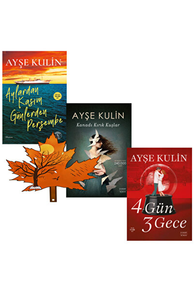 Everest Yayınları Ayşe Kulin -3 kitap set- Aylardan Kasım Günlerden Perşembe ...