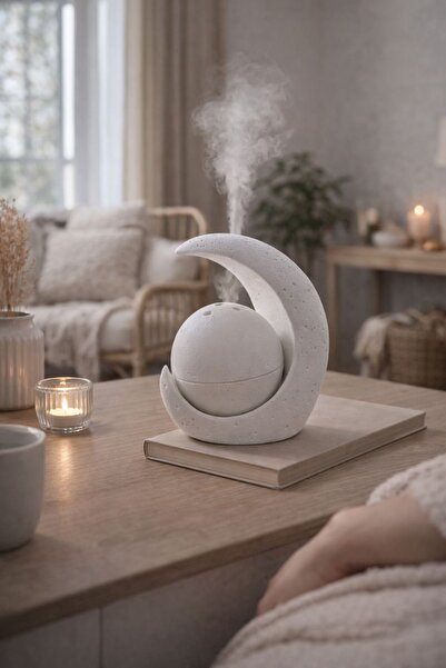 GENERAL Decorative Incense Burner with Moon Design