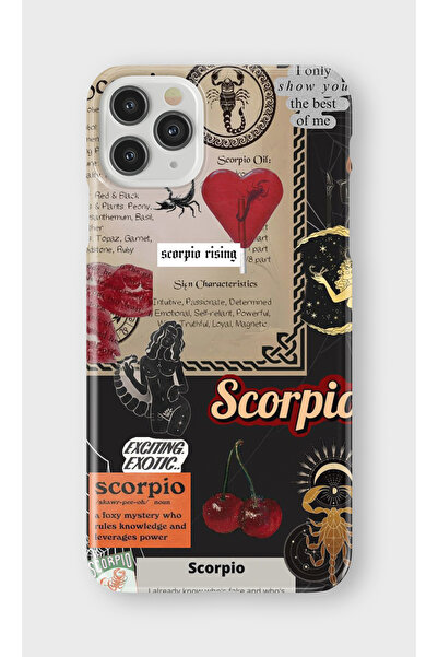 lelia حافظة هاتف شفافة مطبوعة متوافقة مع iPhone 11 Pro Max |   مجموعة: زودياك...