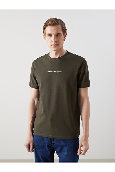 LC Waikiki تيشيرت رجالي برقبة دائرية