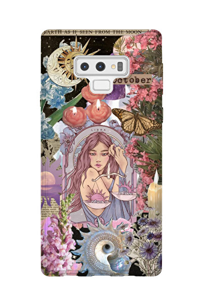 lelia حافظة هاتف شفافة مطبوعة متوافقة مع هاتف سامسونج جالاكسي نوت 9 |   مجموع...