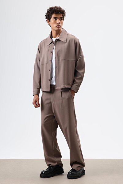 VAMOSCLO Relax Fit Jacket Mink