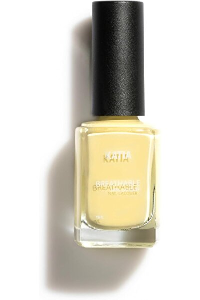 KATIA طلاء أظافر يسمح بمرور الهواء، لون ليمونادة K585، أصفر
