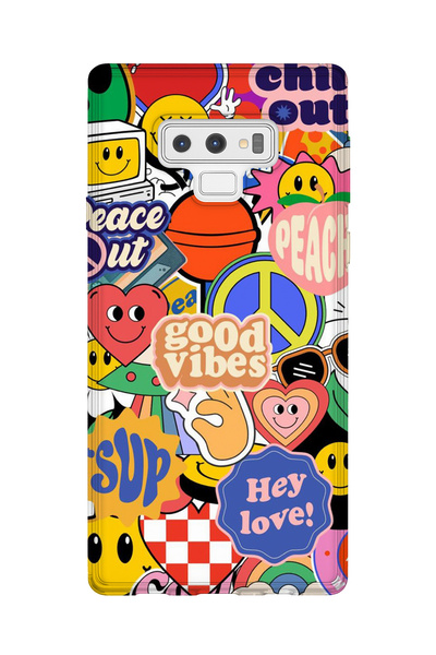 lelia حافظة هاتف شفافة مطبوعة متوافقة مع هاتف سامسونج جالاكسي نوت 9 |   مجموع...