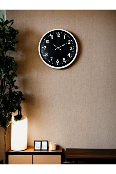 Leyaton 36 cm White Decorative Wall Clock Lwlhm-Rsyt34