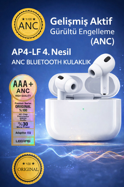 DigiMonster Premium Pro 4. Nesil ANC Kulaklık – Adaptive EQ & H2 Chip Gelişmi...