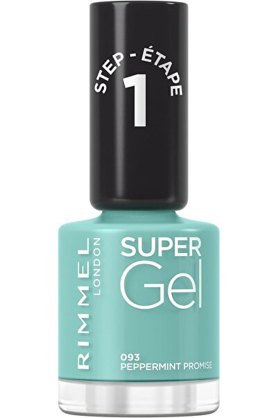 Rimmel طلاء أظافر سوبر جل رقم 093 - مينت بروميس 12 مل