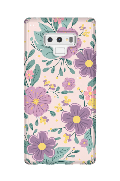 lelia حافظة هاتف شفافة مطبوعة متوافقة مع هاتف سامسونج جالاكسي نوت 9 |   مجموع...