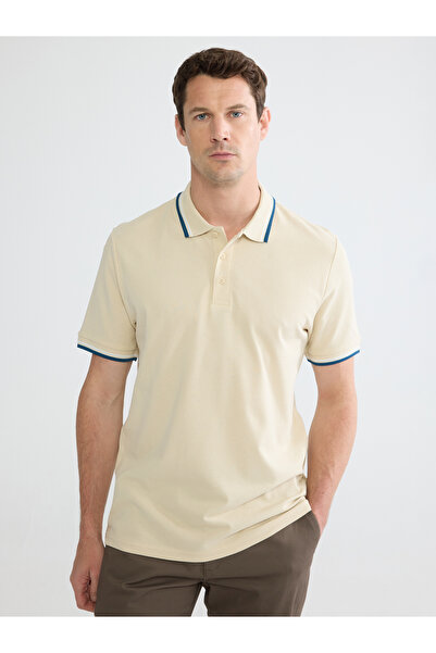 LC Waikiki تي شيرت بولو بياقة قصيرة الأكمام للرجال