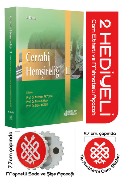 Nobel Tıp Kitabevleri Cerrahi Hemşireliği Cilt 2 Prof. Dr. Neriman Akyolcu, P...