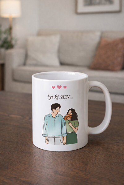 çokaş February 14 Valentine's Day Printed Mug - 6