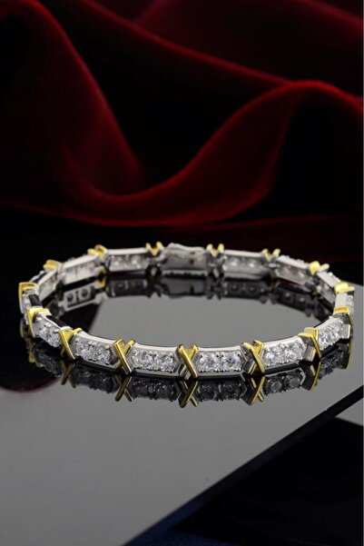 Innuendo Jewelry 925 Ayar Gümüş Xoxo Kelepçe Bilezik