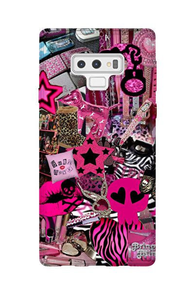 lelia حافظة هاتف شفافة مطبوعة متوافقة مع هاتف سامسونج جالاكسي نوت 9 |   مجموع...