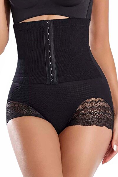Linovit Store Εσώρουχα Daisy Shapewear - Κορσές Αδυνατίσματος - Μαύρο - L/XL,...