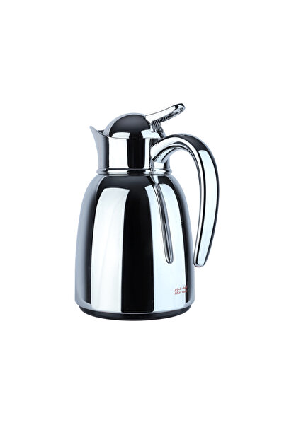 Alsaif Home ترمس فاخر للضيافة - كروم - 0.65 لتر | السيف هوم