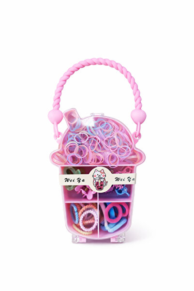 Beksy Accessory Kız Çocuk Cupcake Çanta Şeklinde Saç Tokası ve Lastik Seti – ...