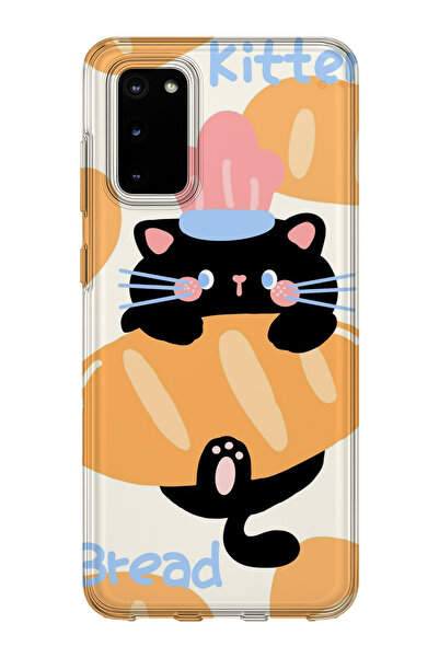 lelia حافظة هاتف شفافة مطبوعة متوافقة مع هاتف سامسونج جالاكسي S20 |   مجموعة:...