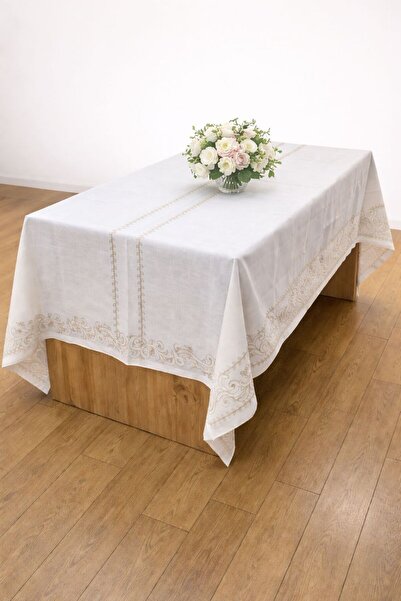 DEMİR TEKSTİL مفرش طاولة سارماشيك 160 × 220 سم