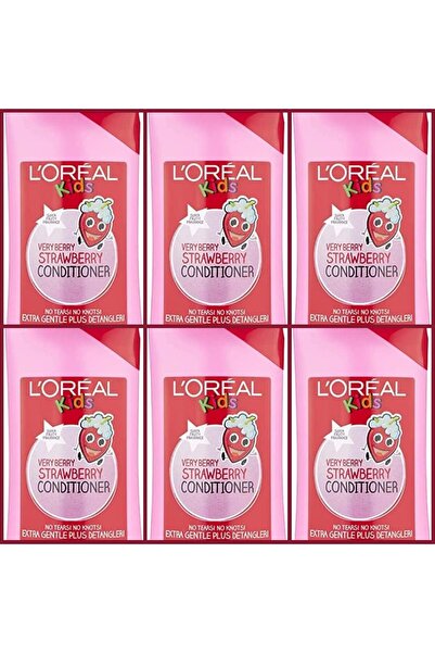 L'Oreal Paris بلسم لوريال باريس للأطفال بنكهة الفراولة والتوت، عبوة من 6 قطع،...