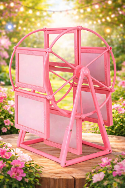 Angelphoto إطار صور بتصميم دوامة دوارة مقاس 8x13 سم، يتسع لـ 12 صورة (الصور م...