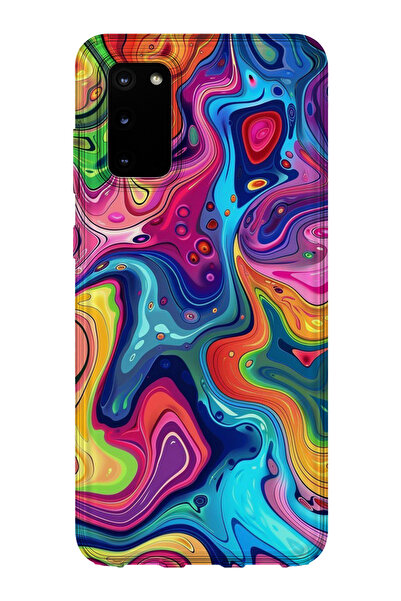 lelia حافظة هاتف شفافة مطبوعة متوافقة مع هاتف سامسونج جالاكسي S20 |   مجموعة ...