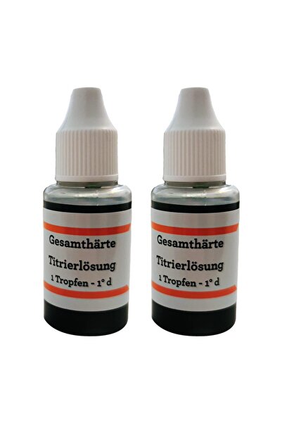 WTS Test de duritate a apei 2 fiole - 100 de teste