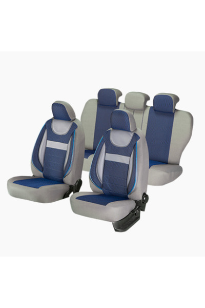 SMARTIC Set huse scaune auto Smartic®, Dynamic, 11 piese, compatibile airbag,...