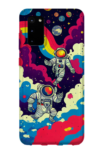 lelia حافظة هاتف شفافة مطبوعة متوافقة مع هاتف سامسونج جالاكسي S20 |   مجموعة ...