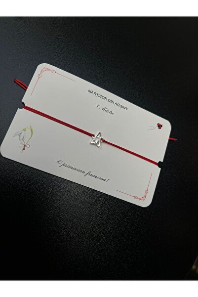 eboxluxury Mărțișor argint cu steluță 925