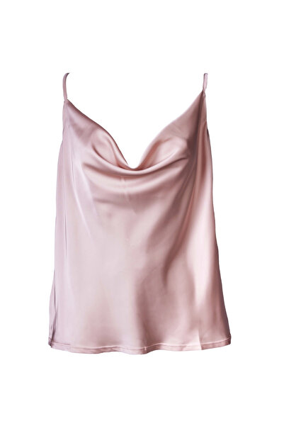 Noblesse Oblige Simple silk top Luna pink Pal, M,