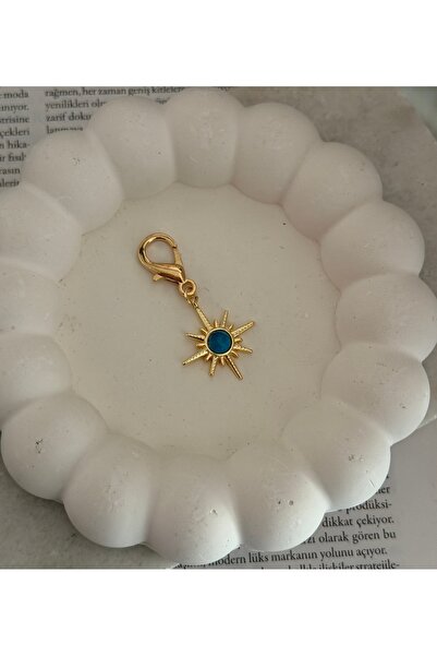 NO 7 TAKI Kutup yıldızı Ayakkabı ve Çanta Charm (Mavi)